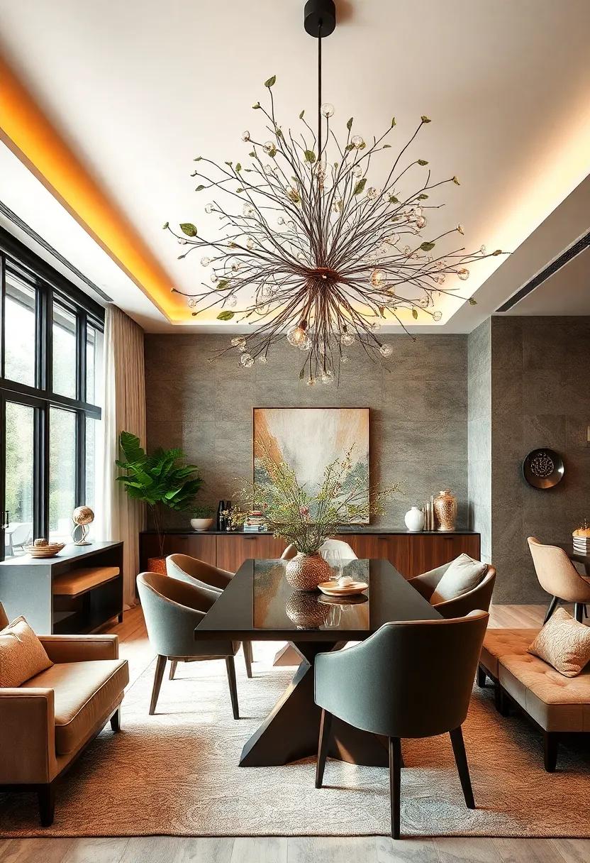 Nature-Inspired:‌ Bring the outdoors inside with a chandelier crafted from natural elements like⁤ branches and leaves,‌ creating a​ harmonious balance between nature‍ and design