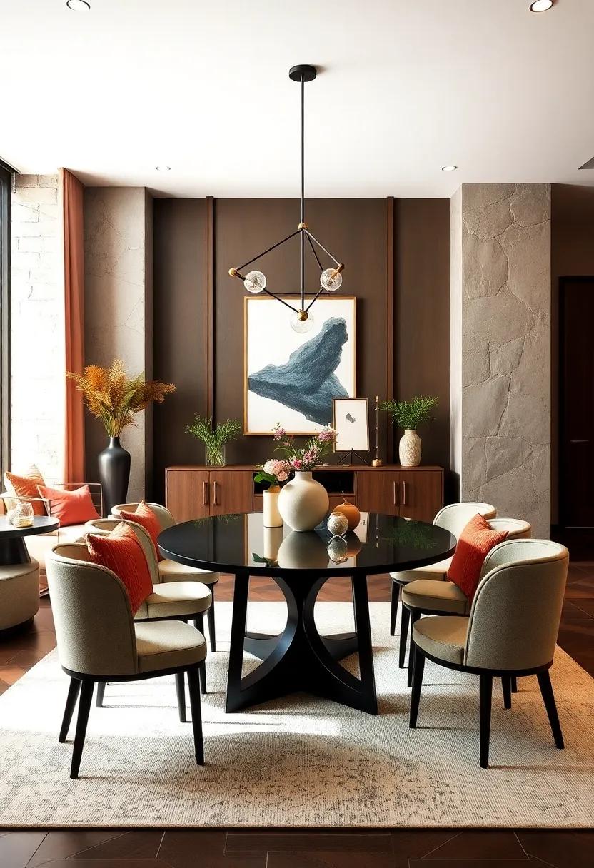 Choose the right Table Shape: Opt for a rectangular table for narrow ⁤spaces, while ‌round tables can foster conversation in ‌smaller, casual settings