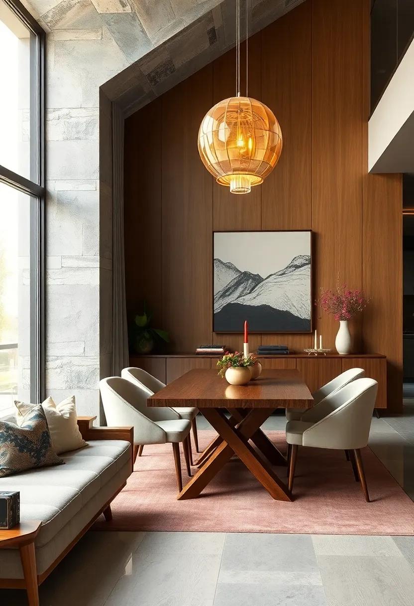 Incorporate Texture: Use a variety of‌ materials—like⁢ wood, metal, glass, and textiles—to add depth and‍ interest to your ‌dining ​room design