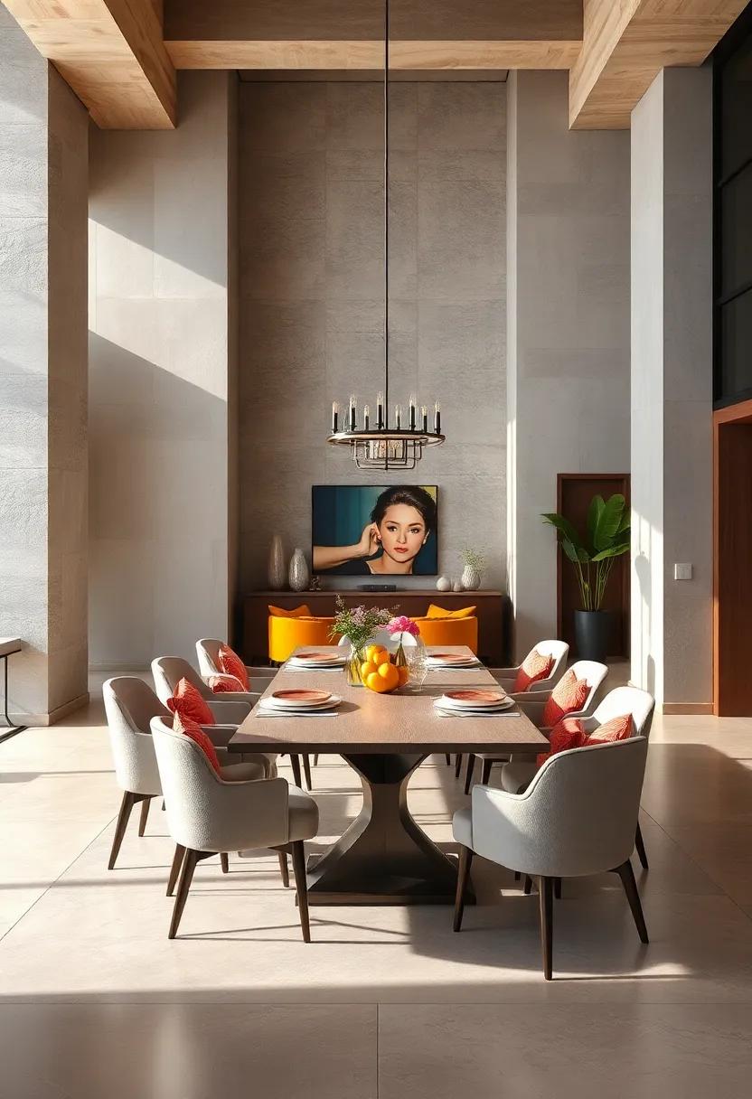 Maintain Clear Sightlines: Arrange furniture to ensure that everyone ⁤at ​the table can see each other, encouraging lively interactions