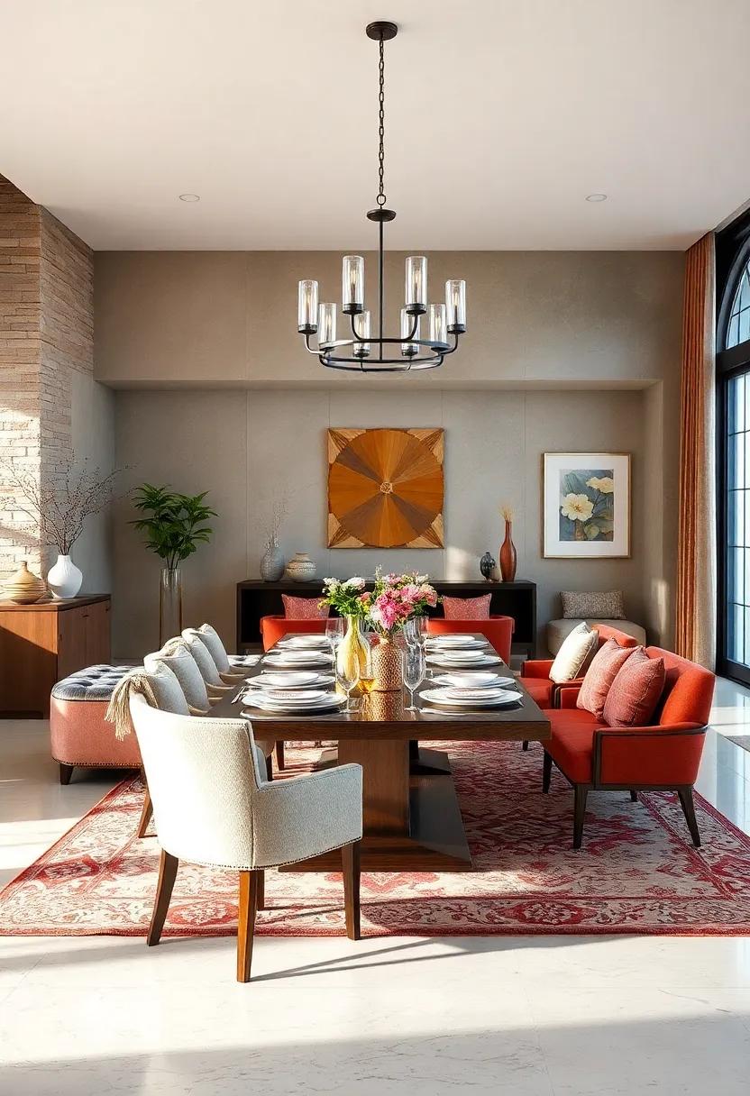 Plan for Seasonal Flexibility: ⁤Choose adaptable furniture that ​allows you to reconfigure the space for different​ occasions, from formal dinners to casual brunches