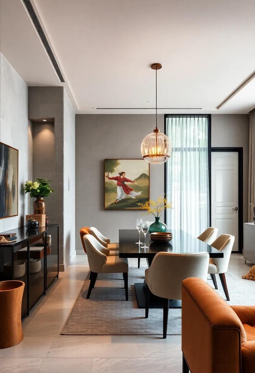 Select the Right Dining Chairs: Choose comfortable seating that complements the ⁣table and encourages long, enjoyable meals