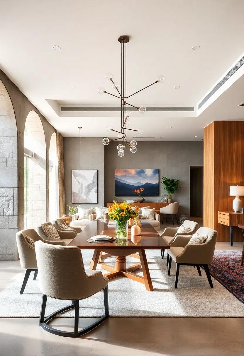 Utilize Multi-Functional Furniture: ⁤Consider ​tables ​with extensions or storage options to maximize functionality without sacrificing style