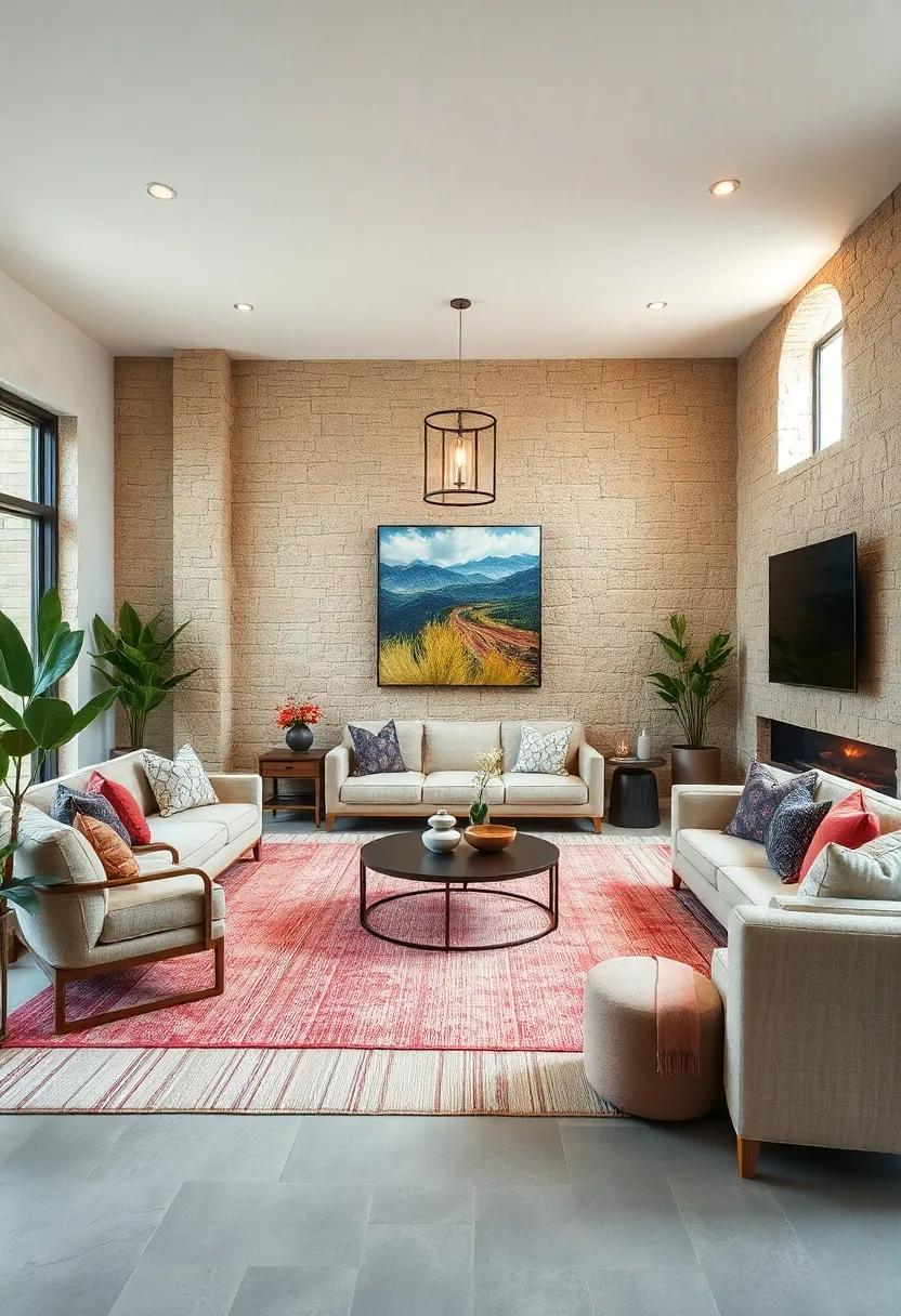 Layer Rugs:⁣ Use multiple ‌rugs to define ⁤spaces and add ‌an inviting, textured feel underfoot