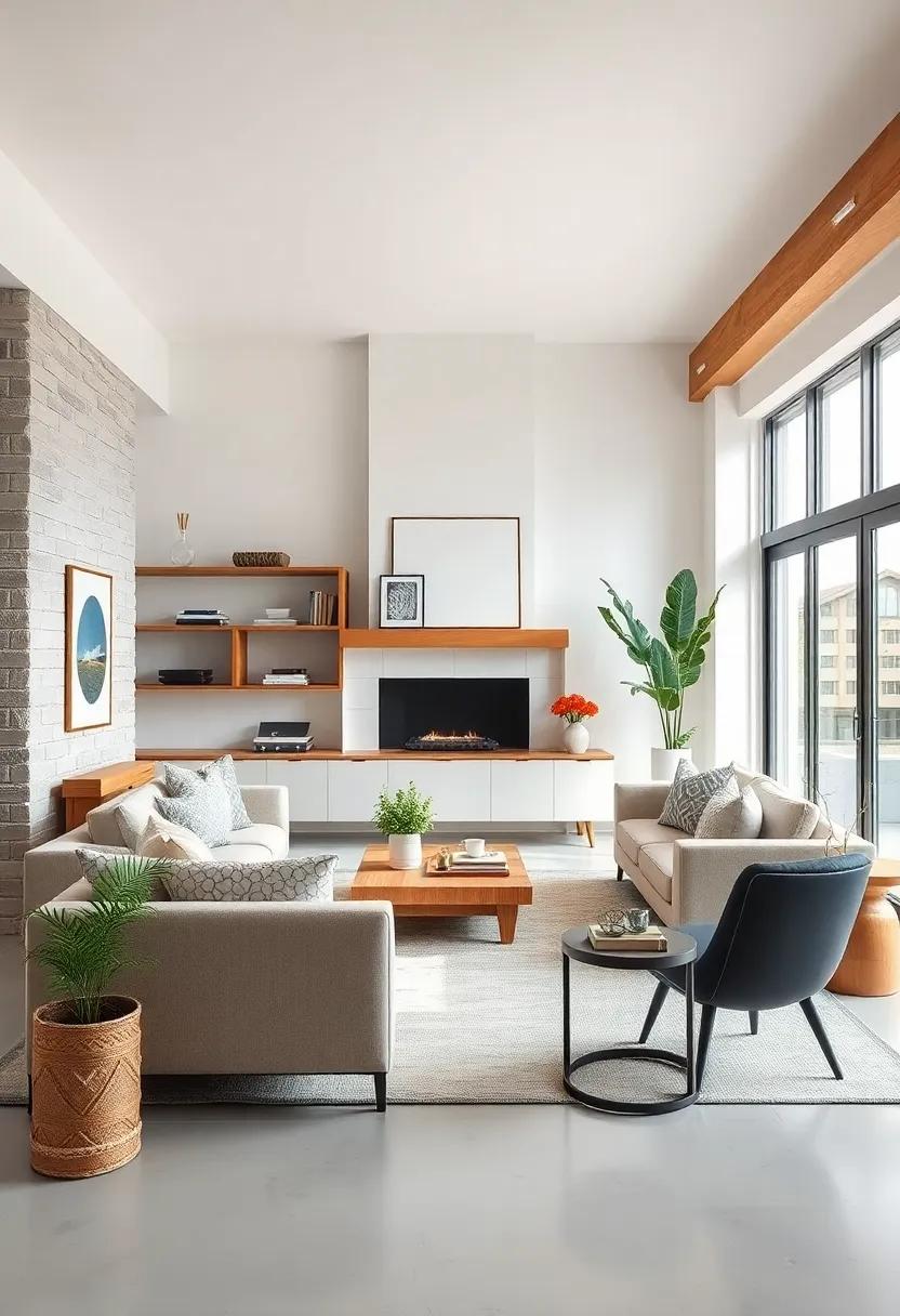 Embrace simplicity with​ a neutral color palette, featuring soft whites, grays, and earthy ‌tones that evoke warmth and tranquility in your living space