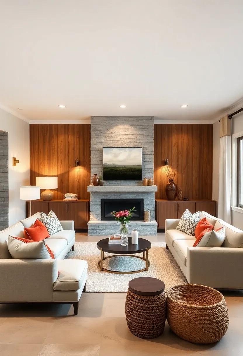 Incorporate⁢ soft ambient lighting,‌ such as table lamps or wall​ sconces, ‍to ⁣create a warm glow that invites‍ relaxation after a long day