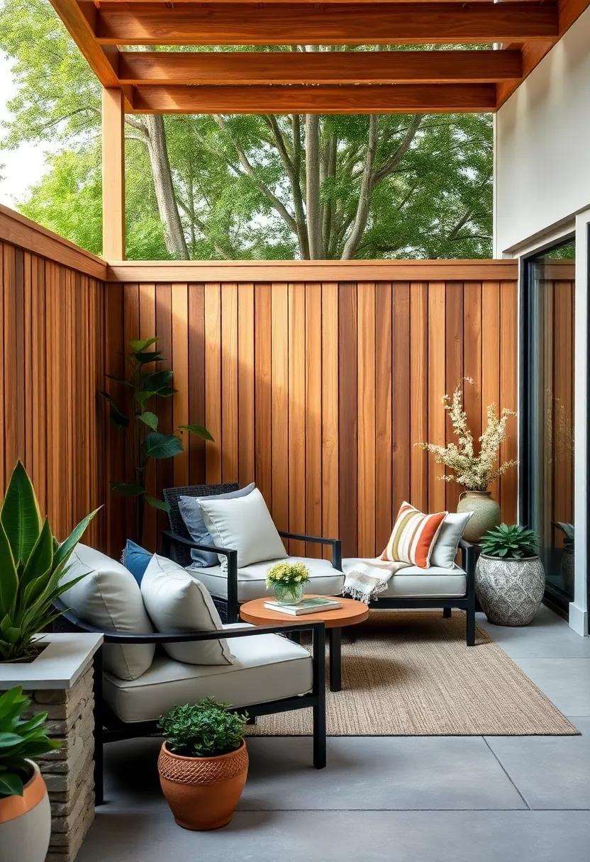Create a Cozy Reading Nook: Set up a comfortable chair, soft ⁤pillows, and a ​small side table against⁢ the fence for a perfect ‌outdoor ⁤reading spot