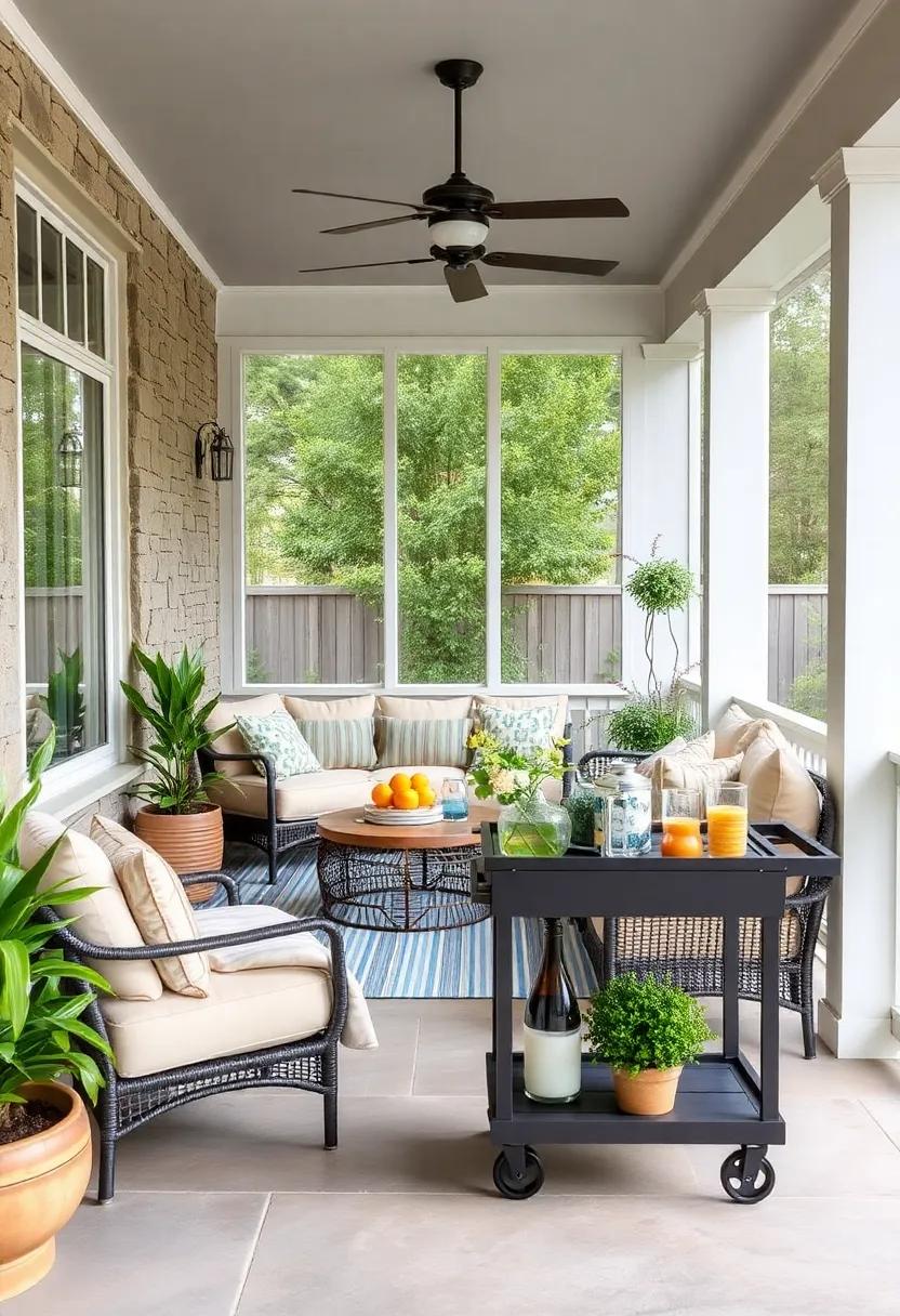 Add a Coffee Cart for Convenience: Incorporate a‍ small ⁣rolling‌ cart stocked with beverages and snacks, allowing you to effortlessly enjoy refreshments without leaving ⁤your cozy spot