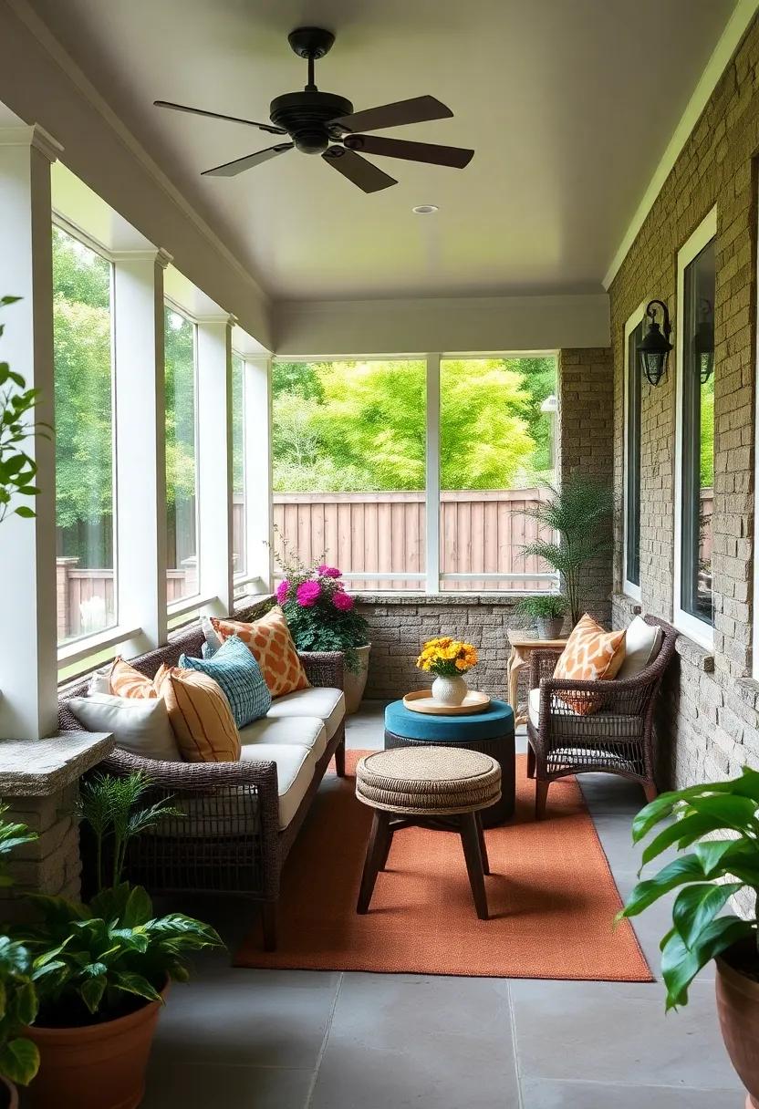 Opt for‍ Space-saving Stools: Choose stackable stools that can easily ‌be ‍tucked away when not ⁣in ‍use,ensuring your porch remains spacious yet functional