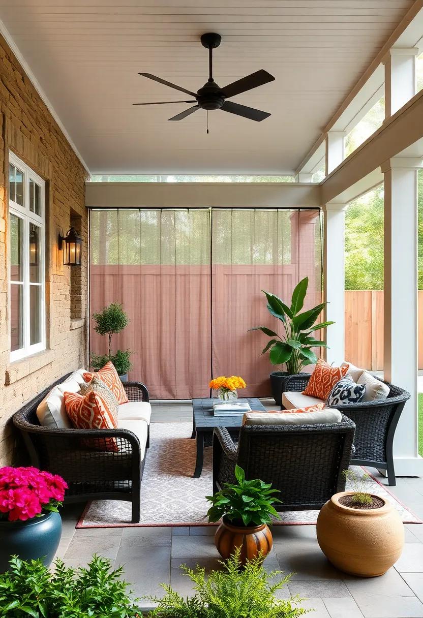 Split ‍the Space with a Partition:⁤ Use‌ outdoor screens or decorative‍ partitioning⁢ to create⁤ distinct​ areas, adding‍ privacy while enhancing your cozy ⁣retreat