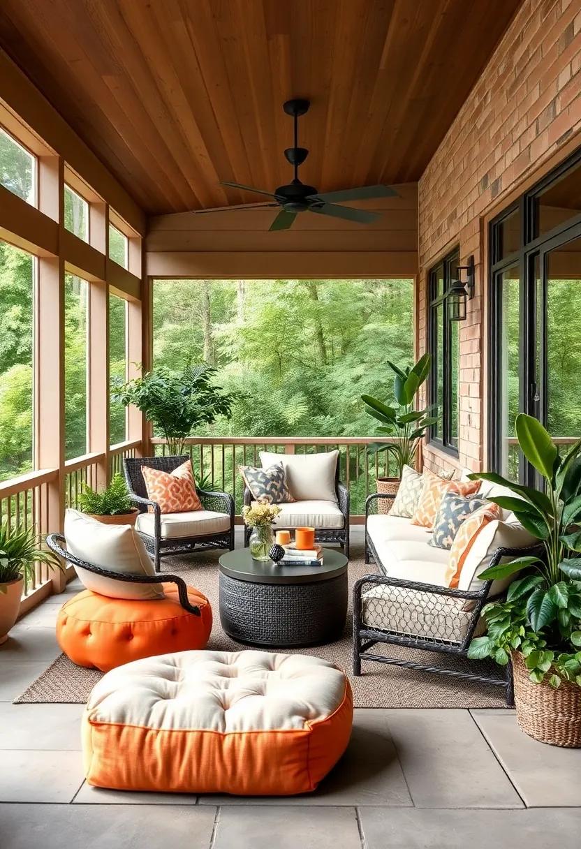 Use Outdoor Poufs for flexibility: Add outdoor‍ poufs ‍that are light ​and easy to move, allowing you ⁢to adapt your seating⁤ for any occasion or mood