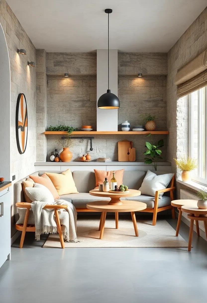 Cozy Textiles: Layer in soft throws and plush cushions on the​ seating to ‌invite relaxation and ​comfort while​ enjoying ⁢your morning routine