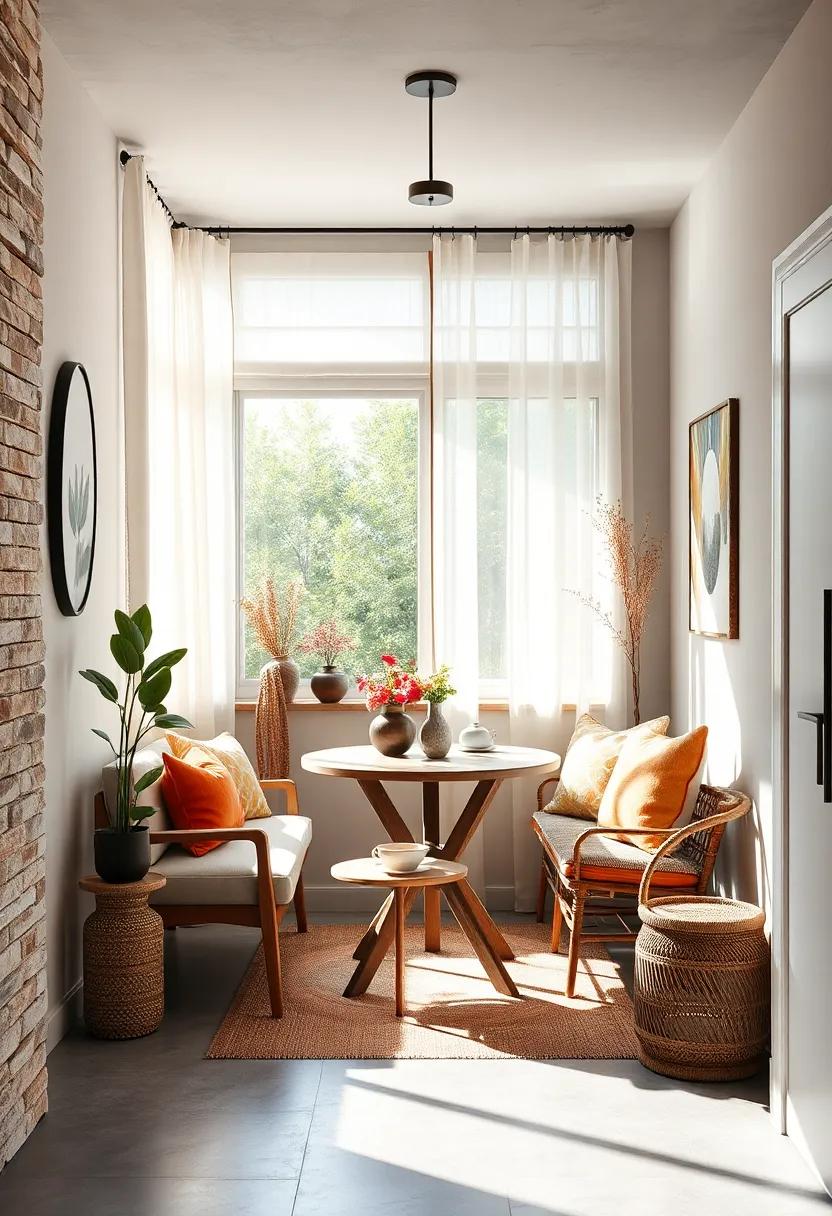Embrace Natural ‍Light:‍ Create a⁣ bright and inviting breakfast nook by ​maximizing natural light ⁤with sheer curtains⁢ or blinds that allow sunlight ⁢to filter in softly