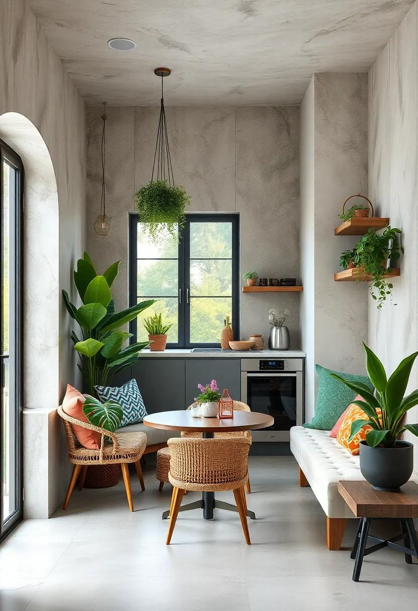 Incorporate Plants: ⁣Bring​ life to your breakfast⁤ nook with potted plants⁤ or hanging‍ greenery that not only beautifies⁢ but also promotes a tranquil atmosphere