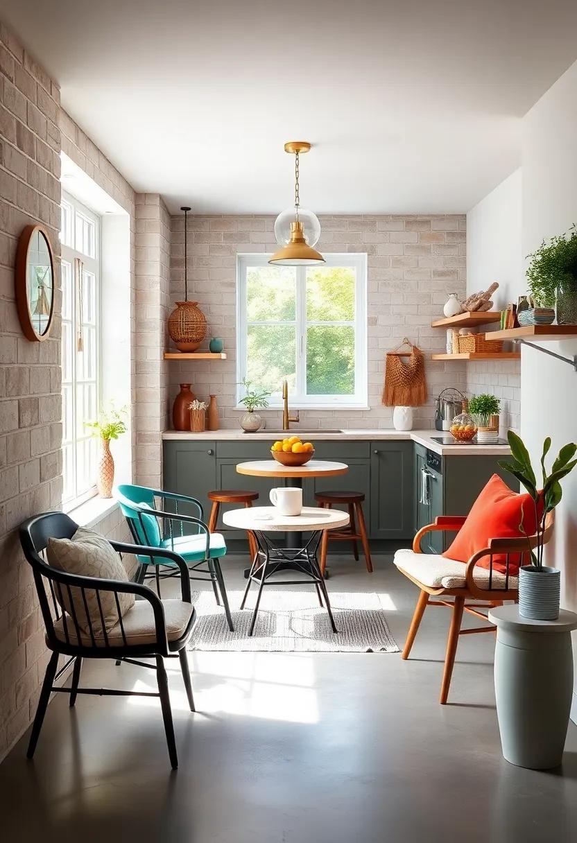 Mix and‍ Match Furniture: Embrace an‍ eclectic style by combining different ‍chairs or a mix⁣ of vintage and modern pieces to‍ add⁤ character to your breakfast nook