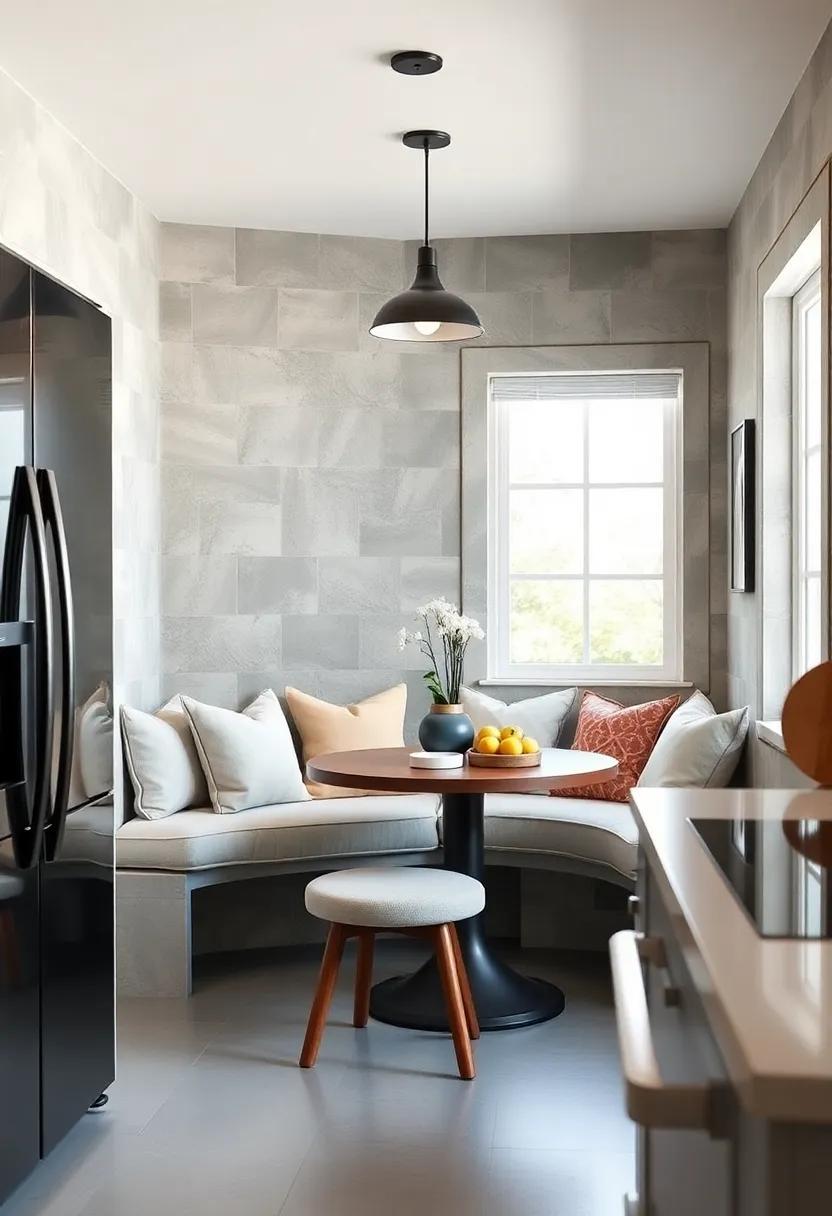 Soft⁤ Seating Solutions:‍ Opt for cushioned benches or oversized pillows to transform‌ a‌ corner into ⁢a cozy seating area that beckons for ‌leisurely breakfasts