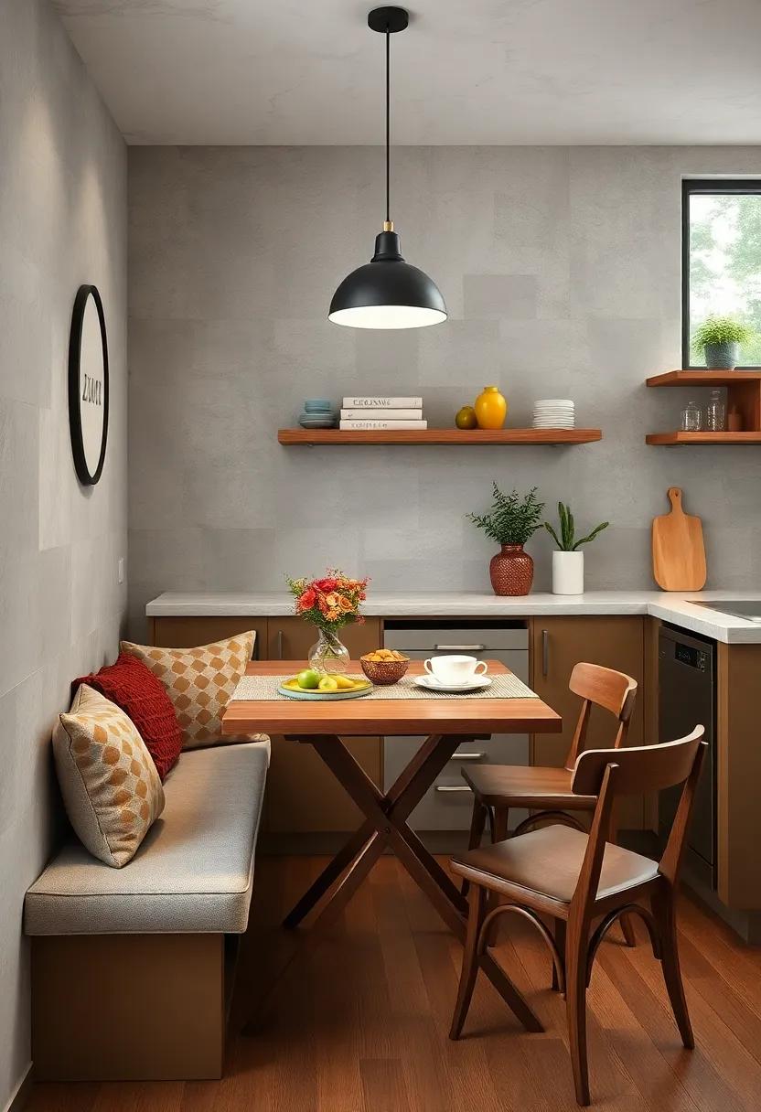 Versatile⁢ Folding Table:‌ Consider a foldable⁤ table that ‌can ⁤be tucked away when ⁣not in use,providing flexibility for small kitchens without sacrificing style