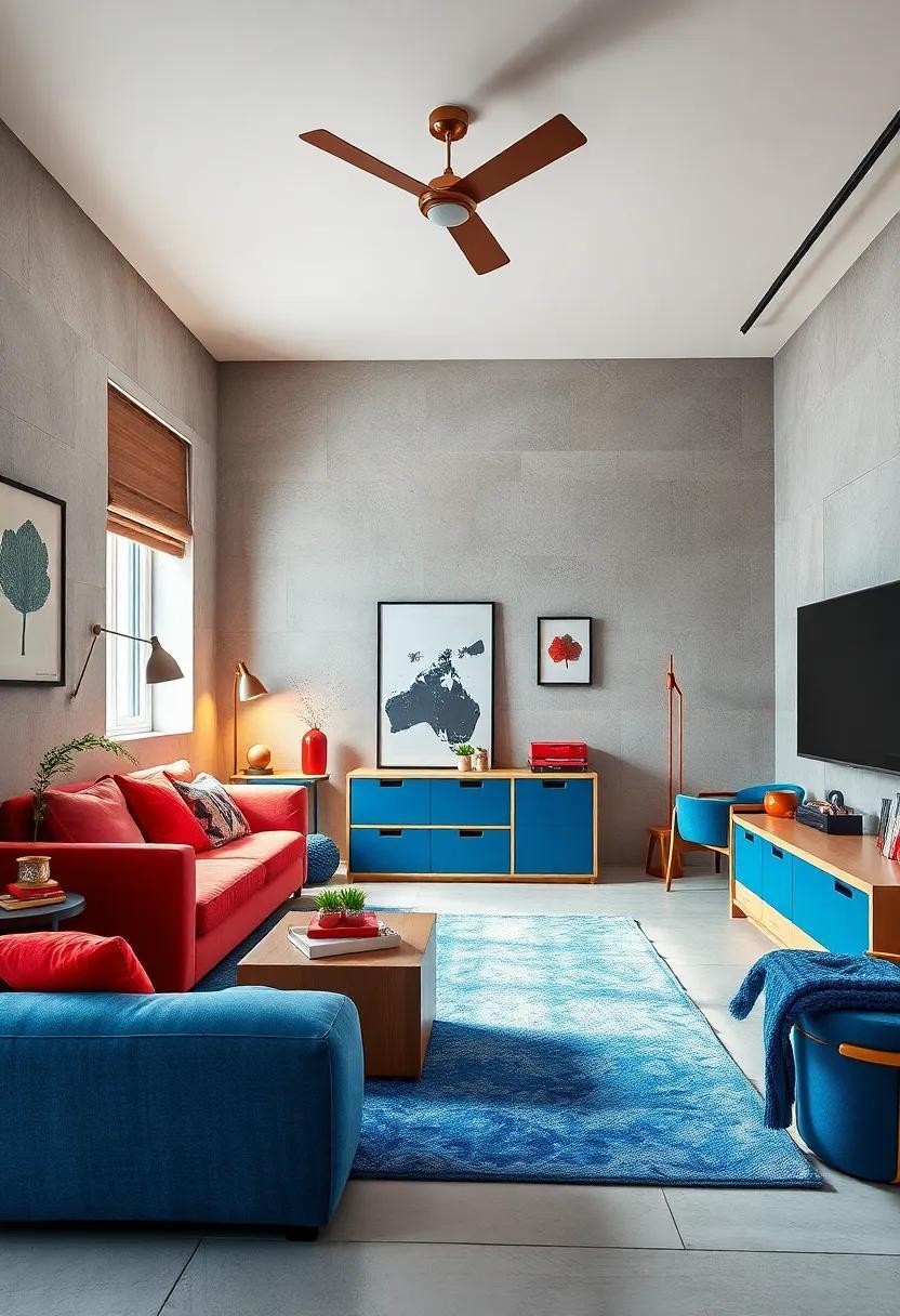 22 Inspiring Ideas to Transform Your Boy’s Room with Bold Red and Blue Accents