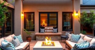 25 Cozy Patio Design Ideas Featuring Outdoor Fire Pit Seating for Ultimate Relaxation