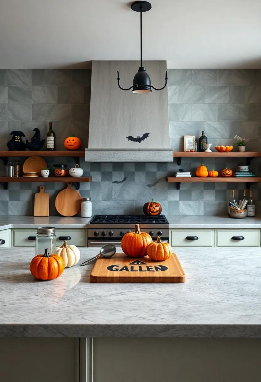 Boo-tiful Cutting Boards: customize wooden cutting ​boards with Halloween-themed⁤ designs or stencils that can remain on⁢ display⁣ while being functional for meal prep