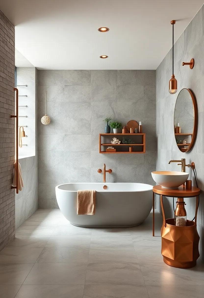 Dual-Tone Palette: Experiment ‍with ​a dual-tone palette using copper and brushed steel for a‌ contemporary‍ twist that adds dimension and interest