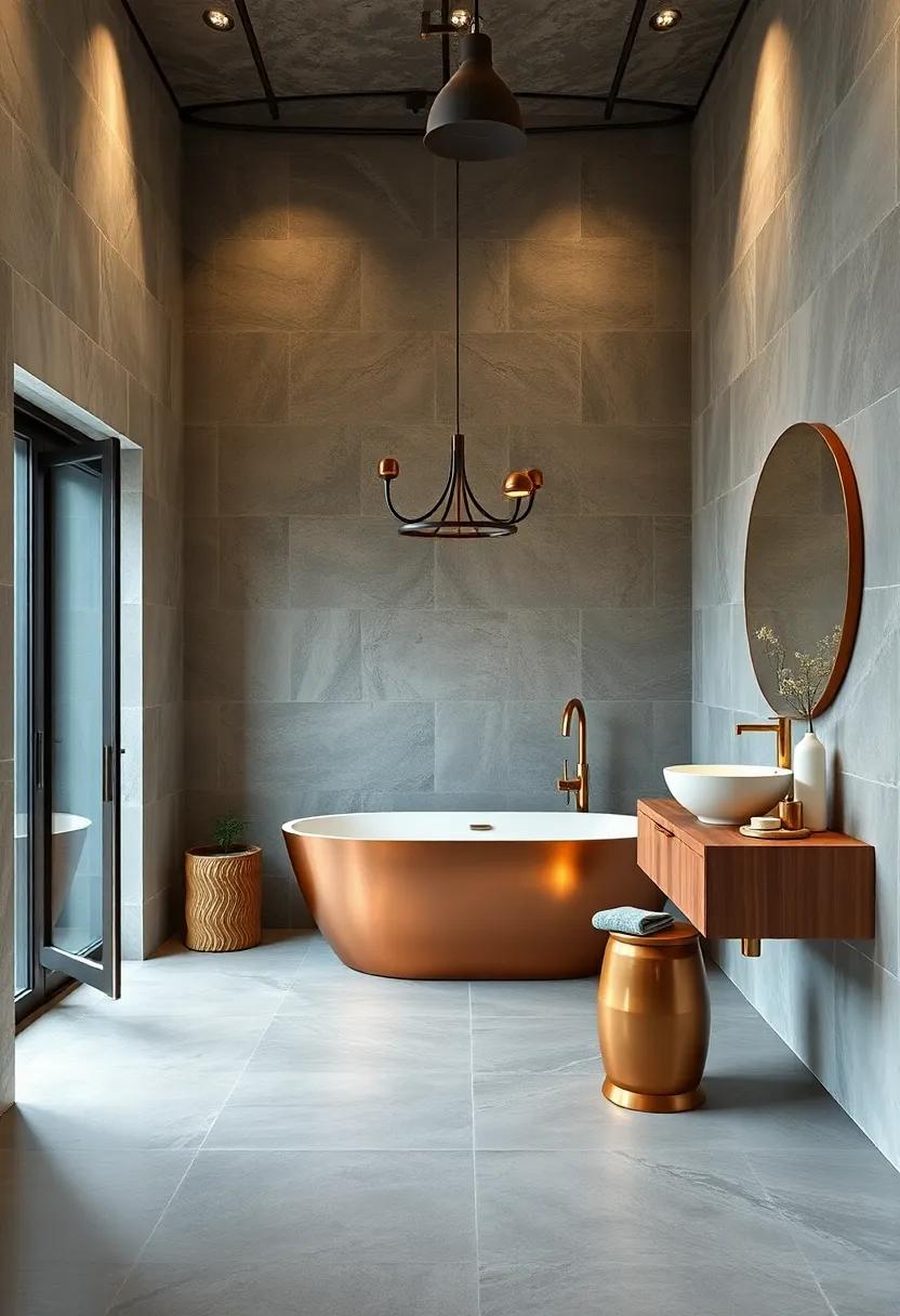 Mixed Materials: Combine copper with raw‌ materials ‌like stone or ​untreated wood for a multilayered look that exudes warmth⁣ and sophistication