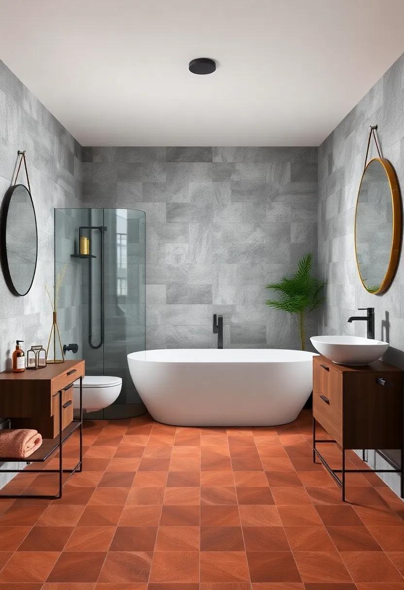 Statement Tiles: Consider using⁢ copper-toned tiles to create a feature floor⁢ or backsplash, making⁣ a stunning ‍visual impact in your industrial space