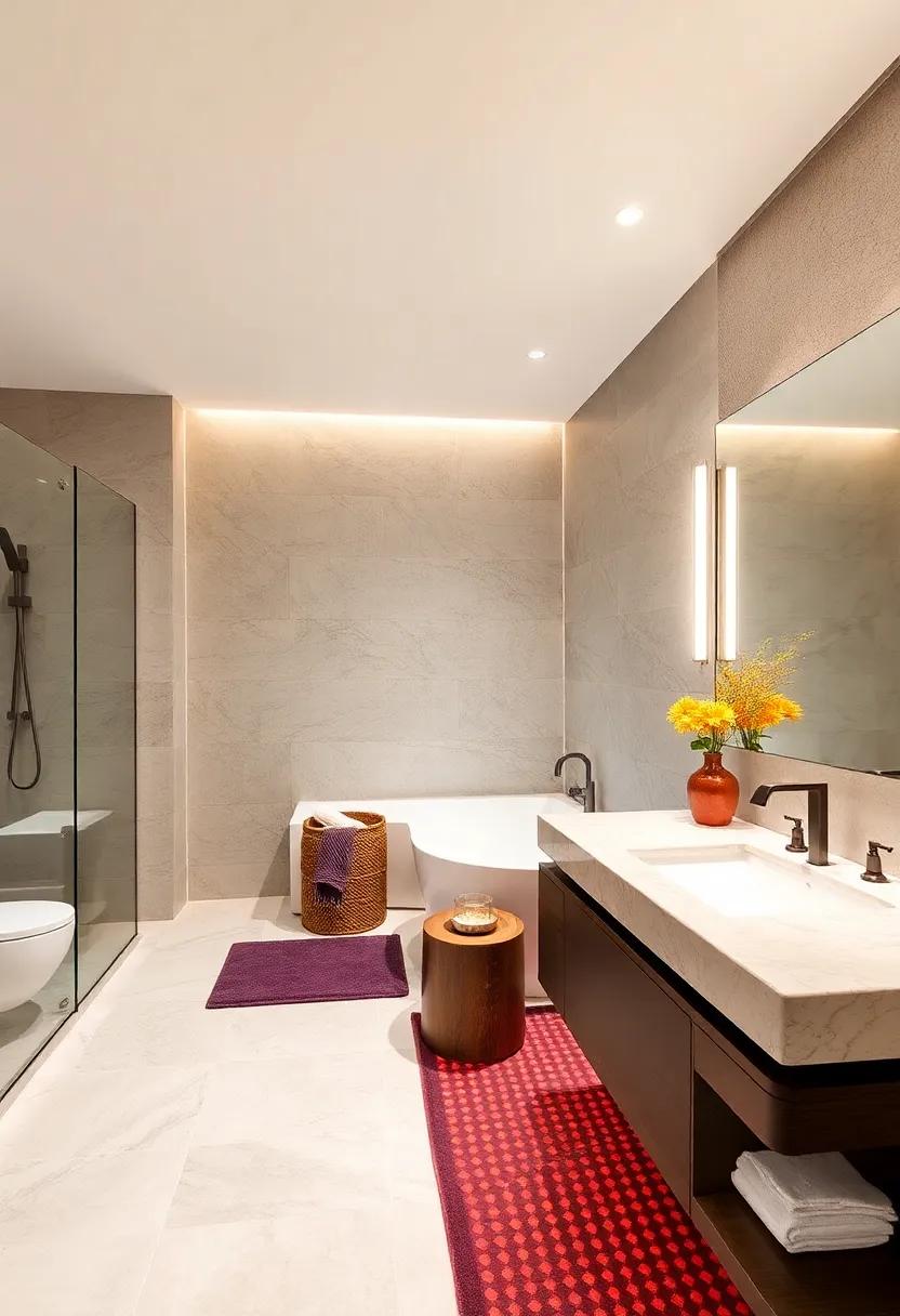 Heated Floors: Install radiant heating beneath your​ bathroom tiles to keep your⁤ space ⁤warm and cozy, especially during those chilly mornings