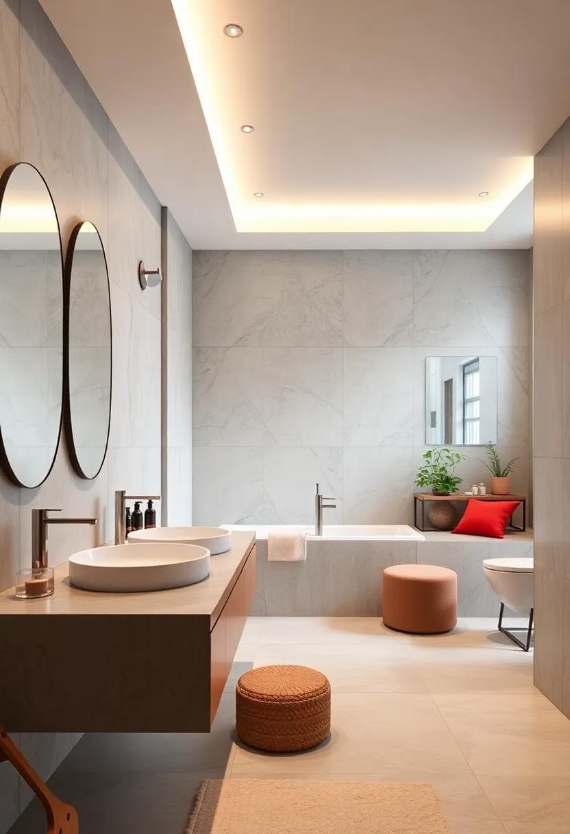 Smart technology: Integrate smart home features such as touchless faucets and‍ spa controls to elevate convenience and​ modernize your ⁢bathroom ⁤experience