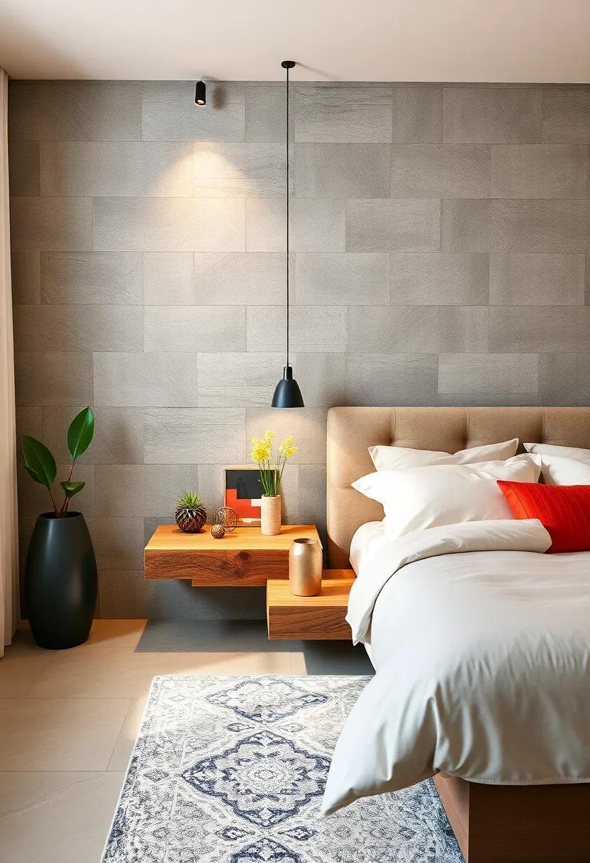 Eco-Friendly ‍Designs: Celebrate ⁤sustainability with floating‍ nightstands crafted from reclaimed wood, showcasing eco-conscious choices in contemporary design