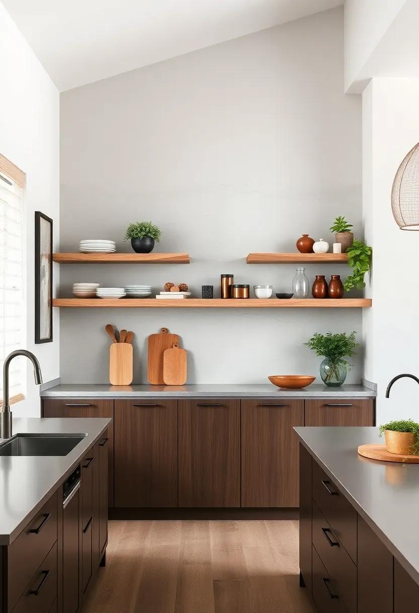 Enhance your kitchen’s functionality with sliding shelves ‌that reveal hidden ⁢storage,marrying practicality with rustic elegance seamlessly