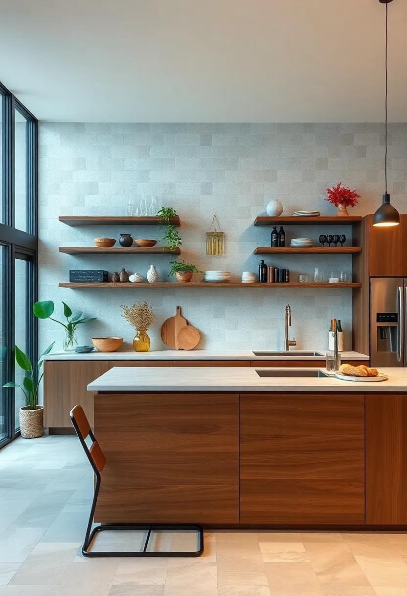 Select floating⁢ shelves that extend the length of your kitchen wall for an impressive display ⁤that elevates the ‌overall aesthetic and functionality‌ of your space