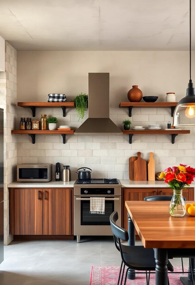 Utilize metal piping for an industrial look; these sturdy supports create an edgy contrast to a rustic ​aesthetic ‍while providing durable ⁢shelving ‍solutions