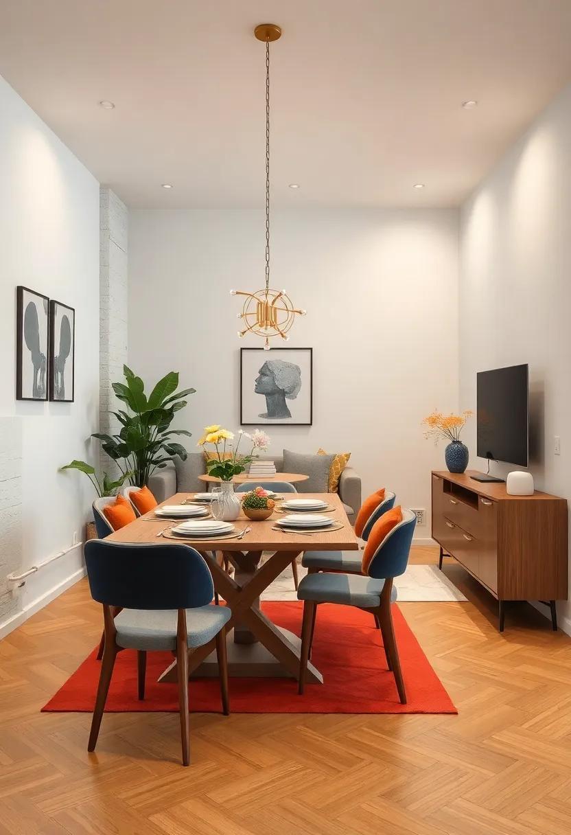 25 Creative Ideas to Maximize Your Dining Room in a Studio Apartment