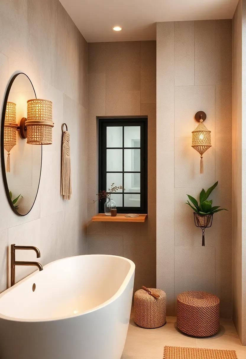 Boho Chic: Adorn your walls with woven or macramé sconces that channel a laid-back,‍ bohemian aesthetic while‌ providing functional lighting