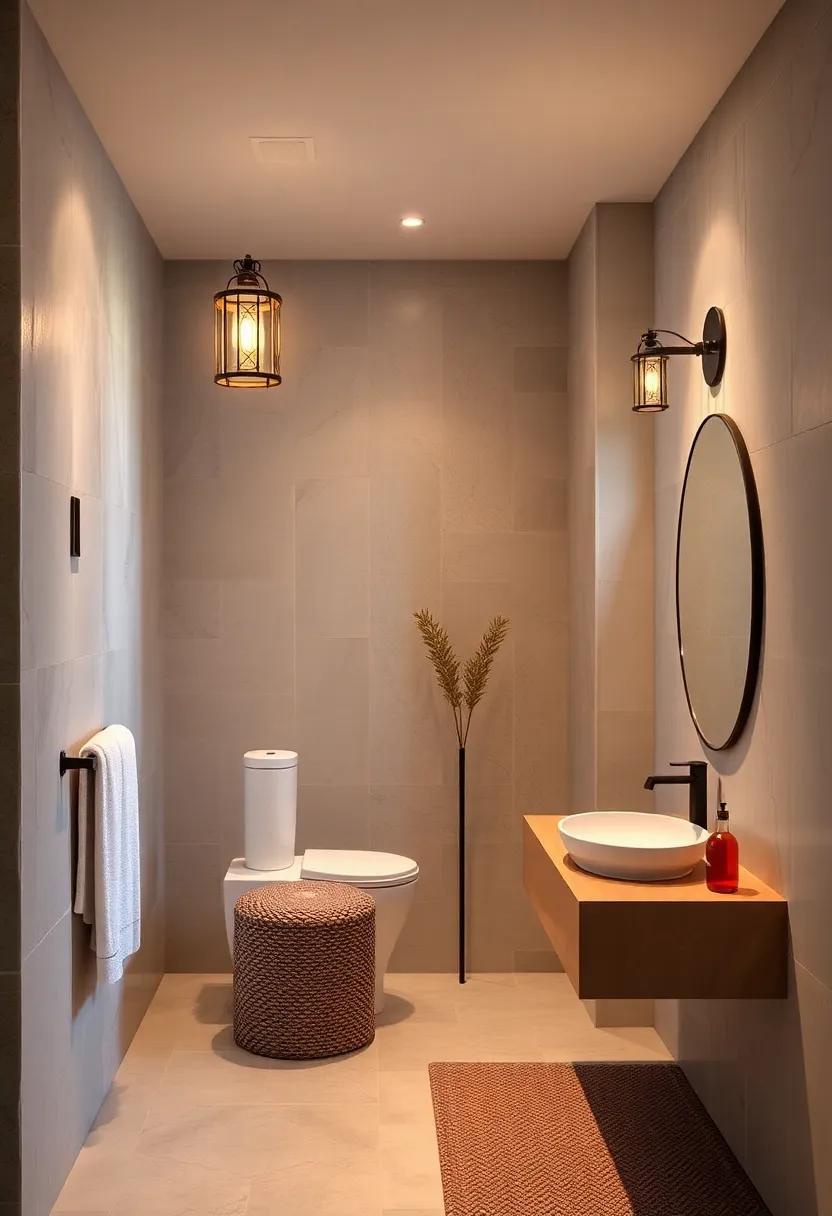 Lantern-Like Glow: ‌Hang ⁤charming lantern sconces for a warm, inviting light that enhances both the style and functionality of your bathroom