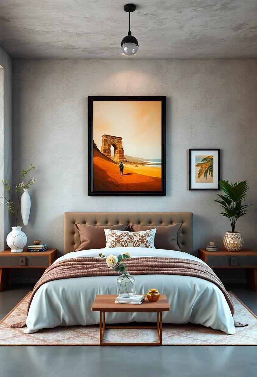Art with⁣ a Story: Choose⁣ pieces that have a personal backstory to add deeper meaning‍ to⁢ your bedroom decor