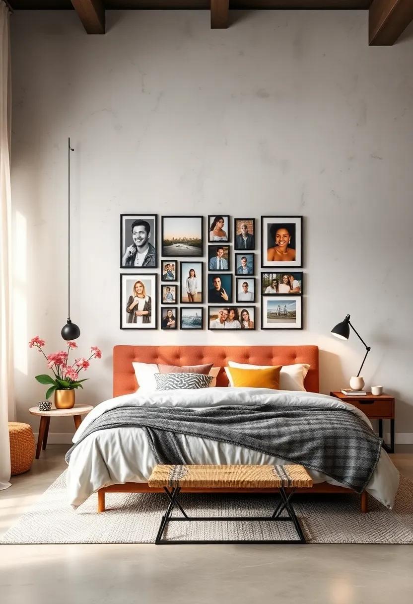 DIY‍ Photo Collage: curate a mix of your favorite photos in matching frames for a personal touch that tells⁢ your unique story