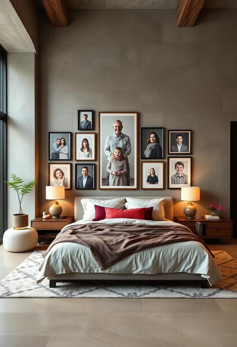 Family Portrait Gallery: Honor your family by framing portraits in a dedicated gallery ⁣wall that celebrates cherished moments