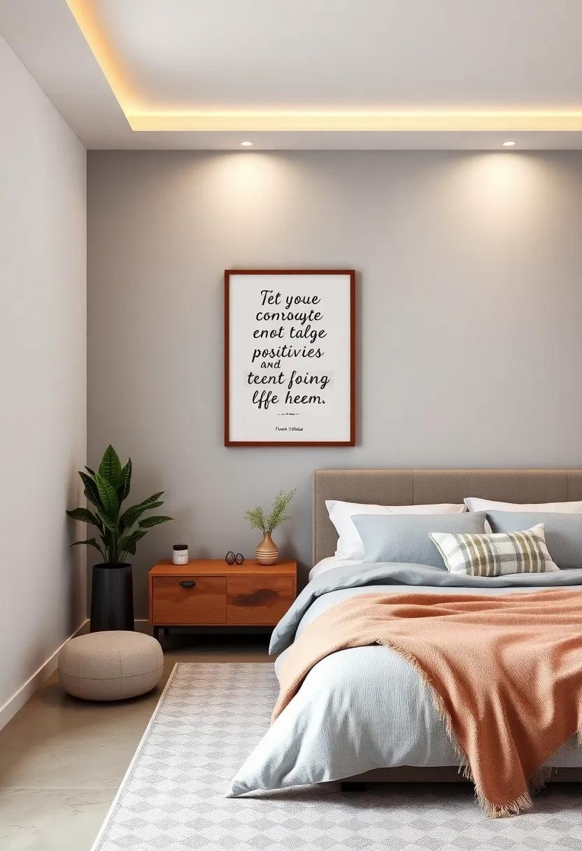 Inspirational Quotes: Frame⁢ uplifting quotes that⁣ encourage positivity and motivation in your everyday life