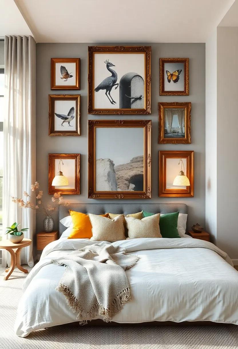 Repurposed antique Frames: Find⁣ old frames at thrift shops and give them new life with contemporary ⁢art or mirrors