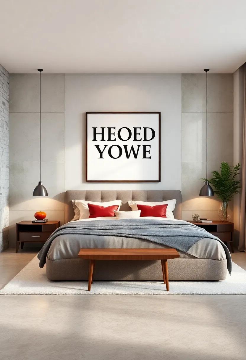 Text-based Art: Explore typography art that highlights powerful words or phrases,⁣ infusing your space with motivation