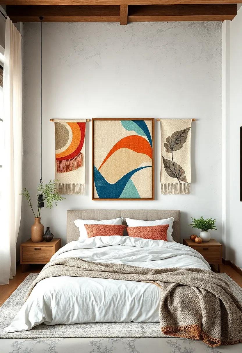 Textile ⁢Wall Hangings: Consider unique⁢ fabric ⁢wall hangings for a tactile and cozy element that breaks the norm of‌ classic‍ frames