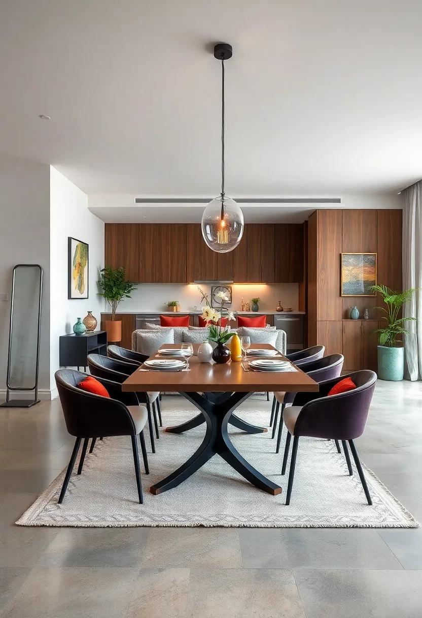 Incorporate an ⁤extendable dining table for⁢ flexibility,accommodating both intimate dinners ​and larger gatherings