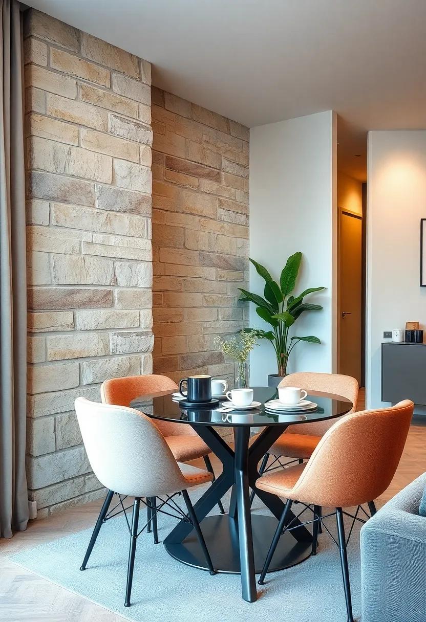 Set up a small coffee corner in the dining area with a stylish coffee maker and mugs ​for a charming‍ touch