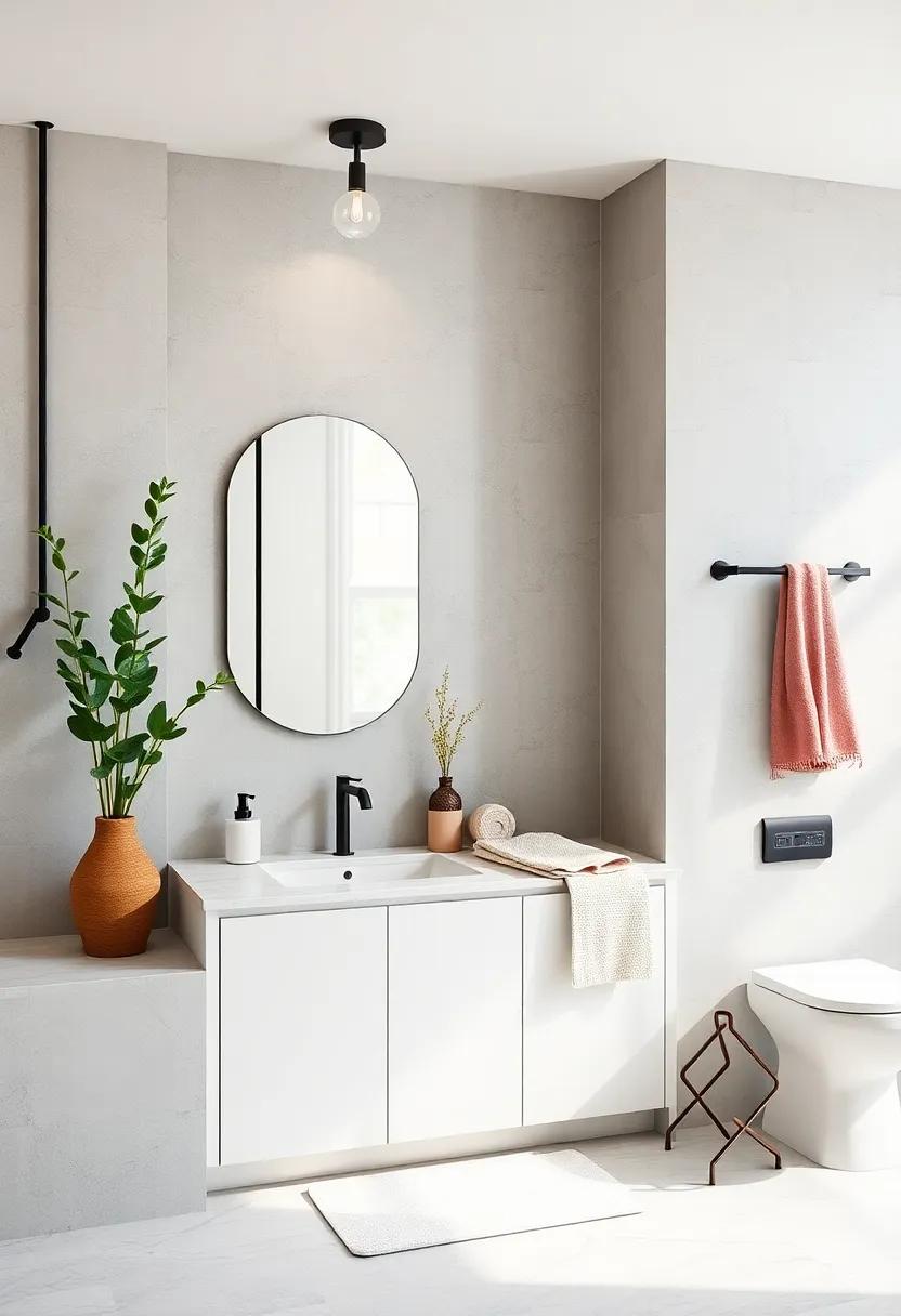 use‍ Hooks Instead of Towel Bars: Hooks can add ‍character while keeping towels​ organized and⁢ easily accessible