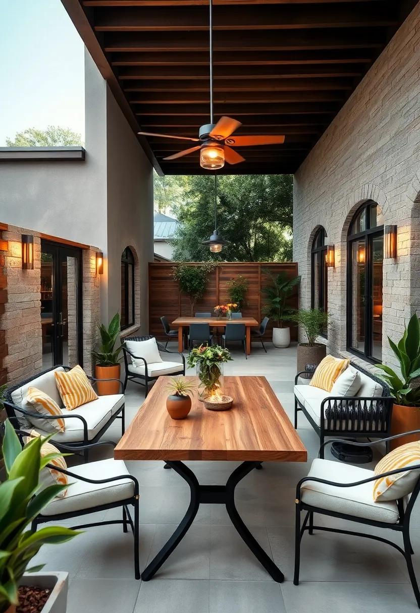 Mixed Materials: Combine metal and wood elements in your furniture for a modern,chic look that’s both elegant ‍and durable