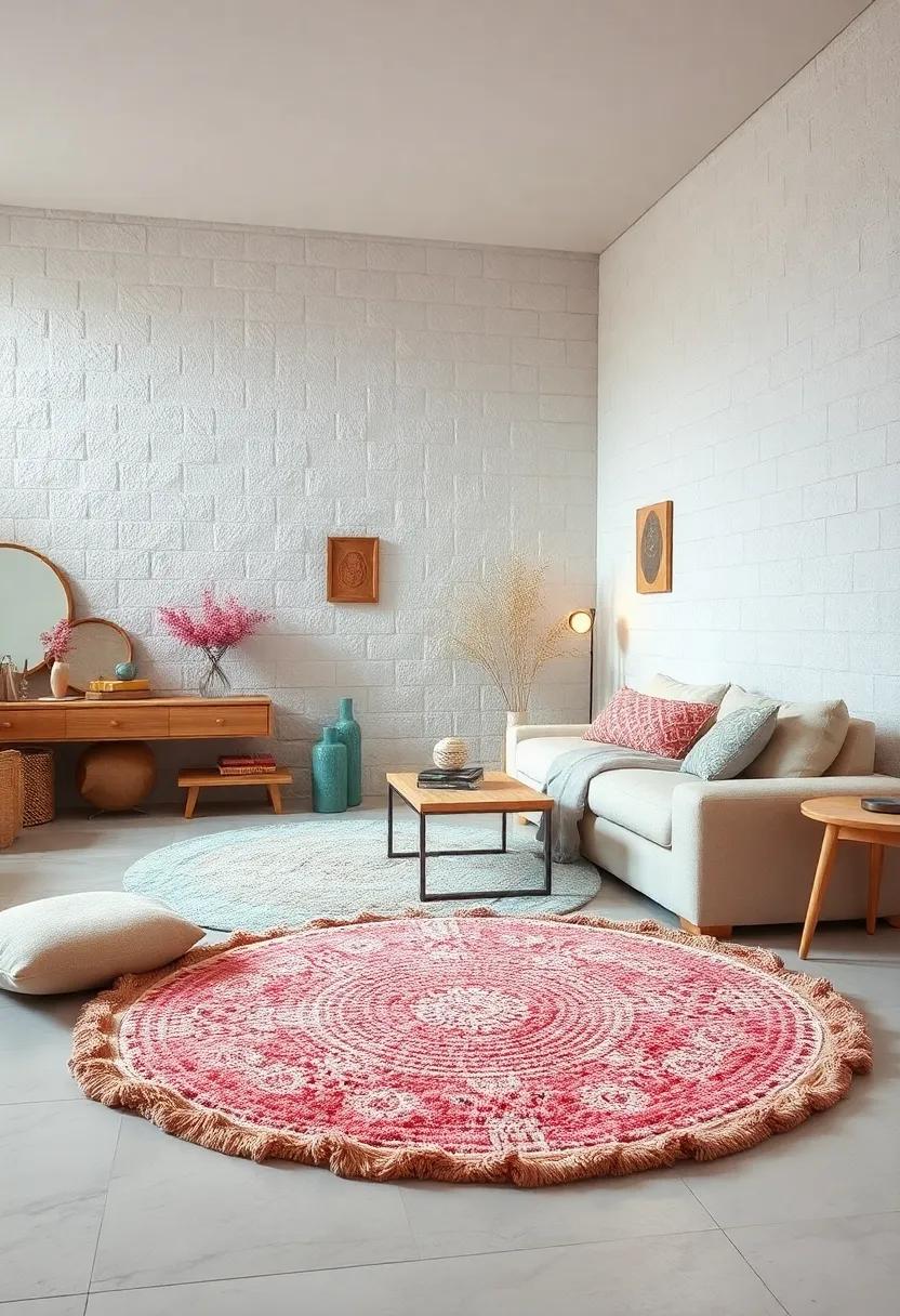 Soft Textured Rugs: Layer ⁣soft rugs on ‌the‍ floor to add warmth and coziness, ⁢inviting you to relax and unwind