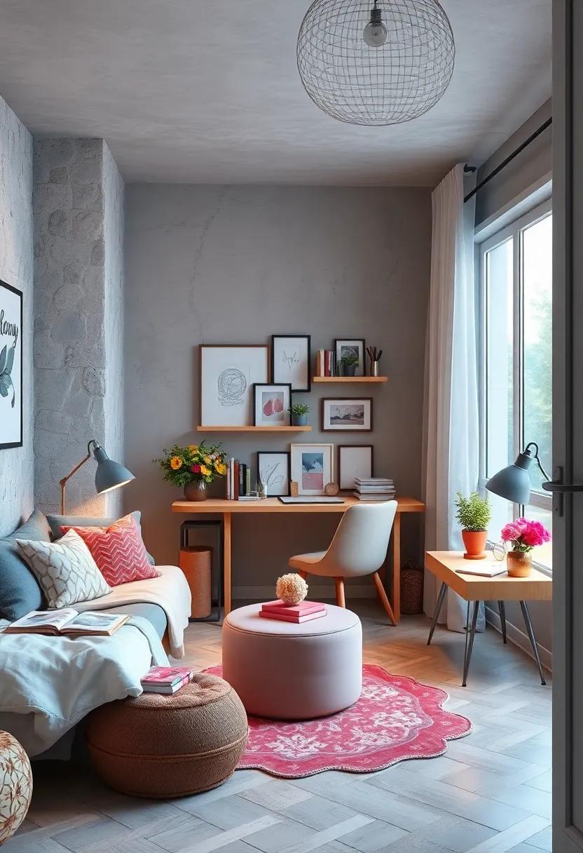 Hidden Study Haven: Create an organized, ‍serene study ‍area⁣ with aesthetic stationery and personal touches that ‌make homework feel less like a chore