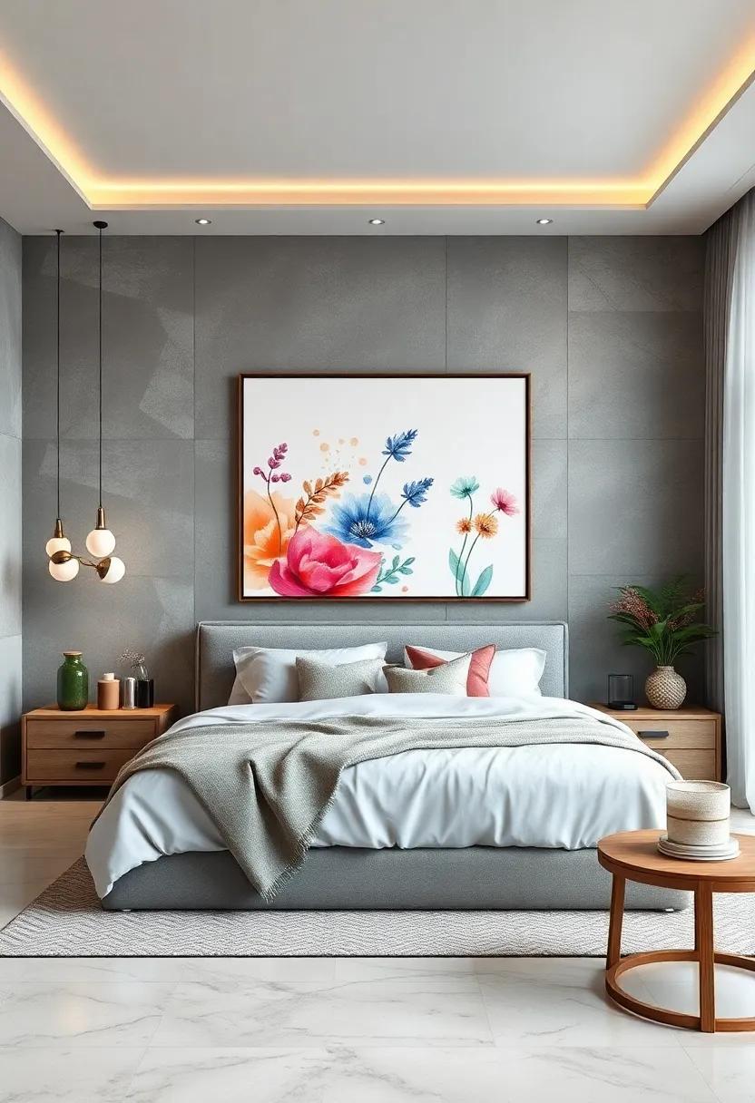 29 Stunning Bedroom Wall Art Ideas Using Watercolors to Elevate Your Space